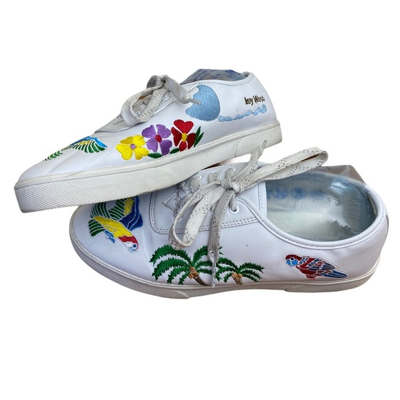 Sebastino Jimmy Tropical Patchwork Parrot Sneakers - Picture 10 of 10